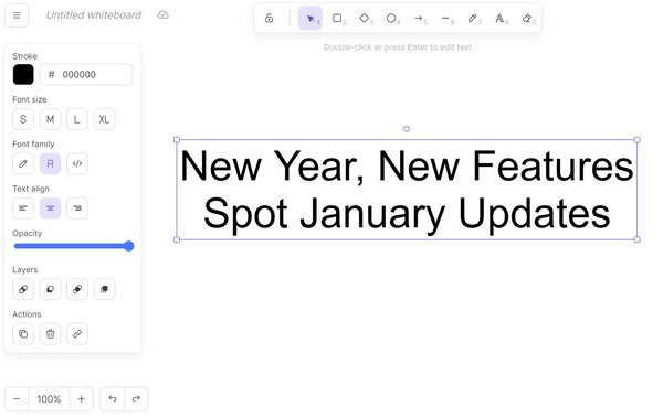 New Year, New Features: Spot January Updates.